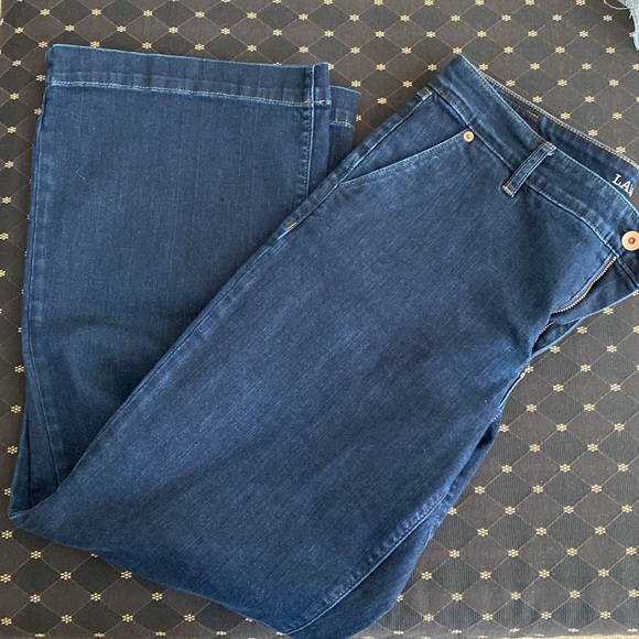 Lands End Wide Leg Jeans - Picture 5 of 5